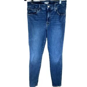 Good American GOOD LEGS SKINNY JEANS GLDV873T BLUE609 Size8/29 Inseam 29"